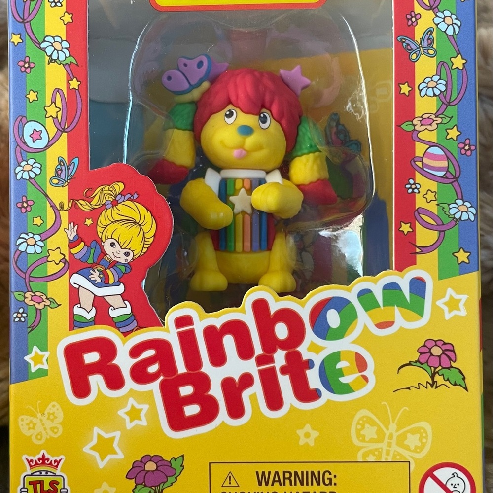 Rainbow Brite Puppy Brite CheeBee 2.5" Mini Figure NEW! Spring Series